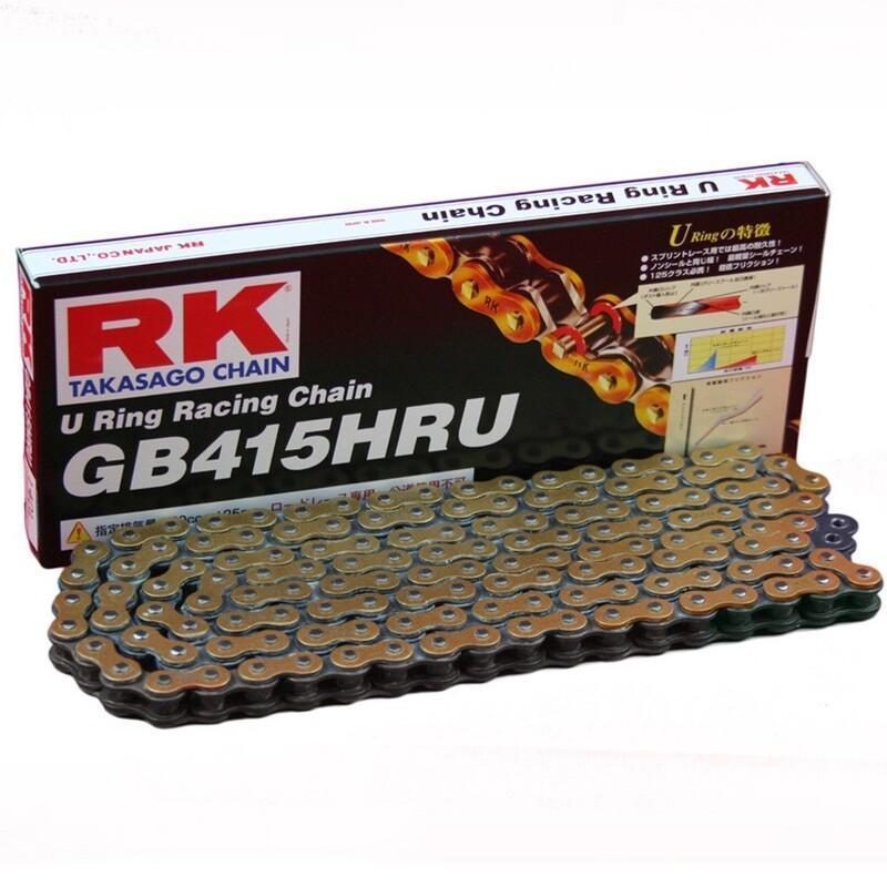 RK GB415HRU-124 : Cadena RK GB415HRU con 124 eslabones oro