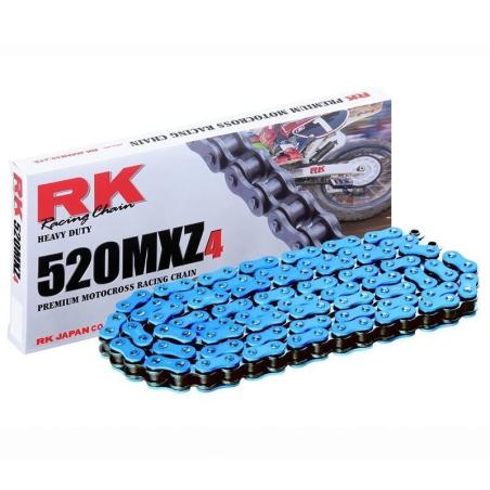 RK BB520MXZ-102 : Cadena RK FB520MXZ4 con 102 eslabones azul