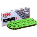 RK MM520MXZ-100 : Cadena RK FG520MXZ4 con 100 eslabones verde