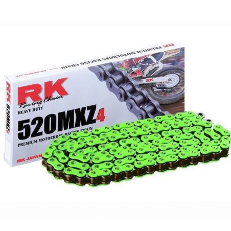 RK MM520MXZ-100 : Cadena RK FG520MXZ4 con 100 eslabones verde