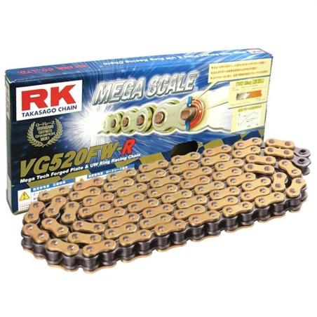 RK VG520FWR-110 : Cadena RK VG520FWR con 110 eslabones oro