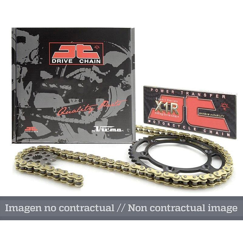 JT DRIVE CHAIN  : Kit cadena JT 520X1R (14-41-114)