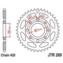 JT SPROCKETS JTR269.45 : Corona JT 269 de acero con 45 dientes