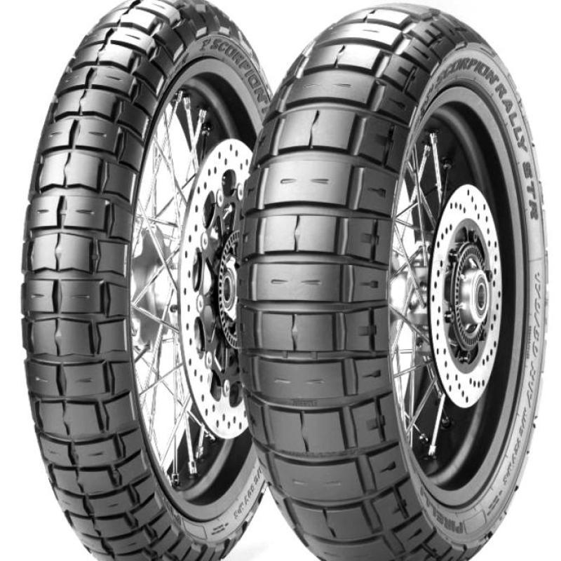 PIRELLI 2803600 : Neumático PIRELLI SCORPION RALLY STR (F) 120/70 R 19 M/C 60V TL M+S