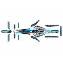 BLACKBIRD 2T09E : Kit Adhesivos Blackbird Traction Sherco 2T09E