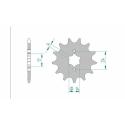 AFAM 49102-11 : Piñón AFAM acero estándar 49102 - Paso 420