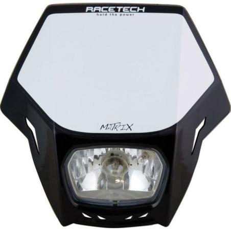 RACETECH R-MASKNR00007 : Careta con faro RACETECH