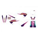 BLACKBIRD 2548AA : Kit de adhesivos BLACKBIRD Retro - KTM SX/SX-F