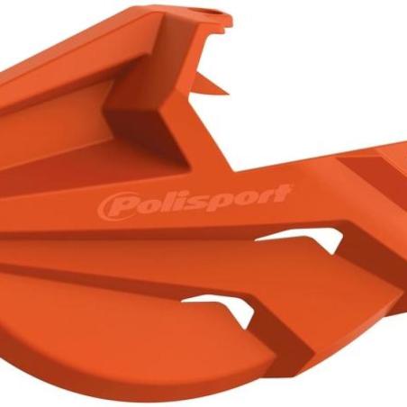 POLISPORT 8155000006 : Protector de disco y puntera de Horquilla POLISPORT naranja