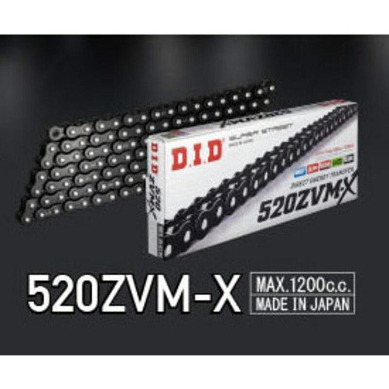 D.I.D 4525516469203 : Cadena D.I.D 520ZVM-X X-Ring - Paso 520