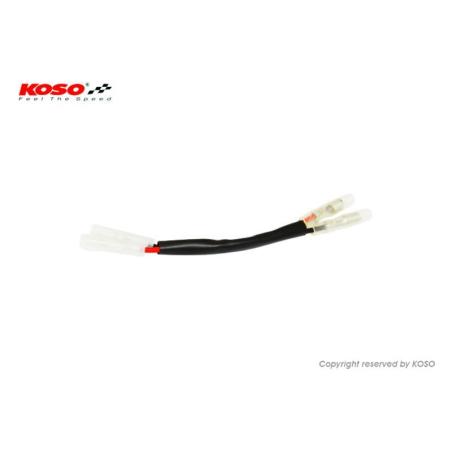 KOSO BO021081 : Cable adaptador plug & play para intermitentes Triumph