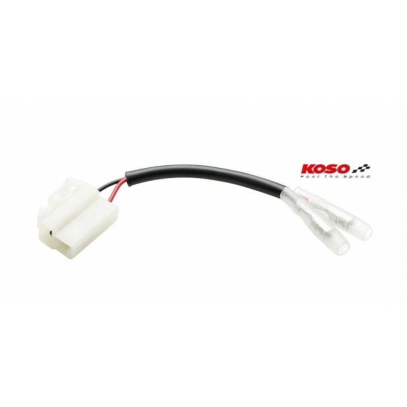 KOSO BO021101-03 : Cable adaptador plug & play para intermitentes Yamaha MT-09