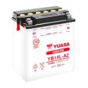 YUASA 12N7-4A : Batería YUASA 12N7-4A Dry charged (sin electrolito)