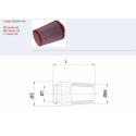 BMC FBSS60-128 : Filtro de aire BMC universal cónico Ø60mm x 128mm