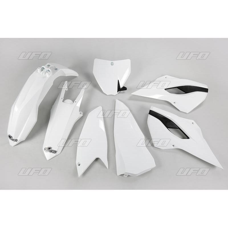UFO HUKIT617041 : Kit de Plástica UFO Blanco Husqvarna TC250