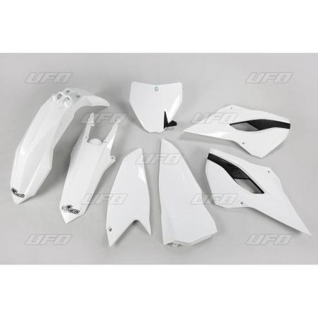 UFO HUKIT617041 : Kit de Plástica UFO Blanco Husqvarna TC250