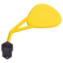 V PARTS PT58868 : Retrovisor izquierdo universal V PARTS Enduro R (homologado) con brida Amarillo
