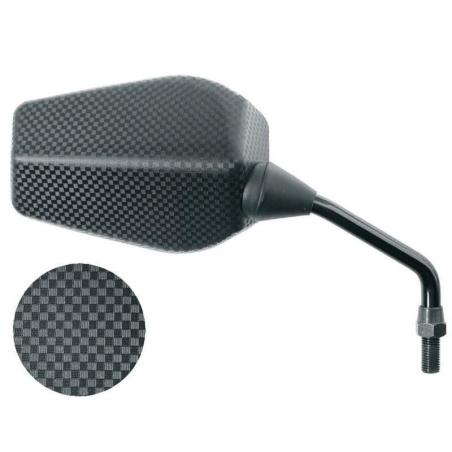 VICMA E977D : Retrovisor derecho VICMA universal - C/Fiber M10/125 (Sustituye E694)