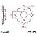 JT SPROCKETS JTF1256.13 : Piñon JT 1256 de acero con 13 dientes