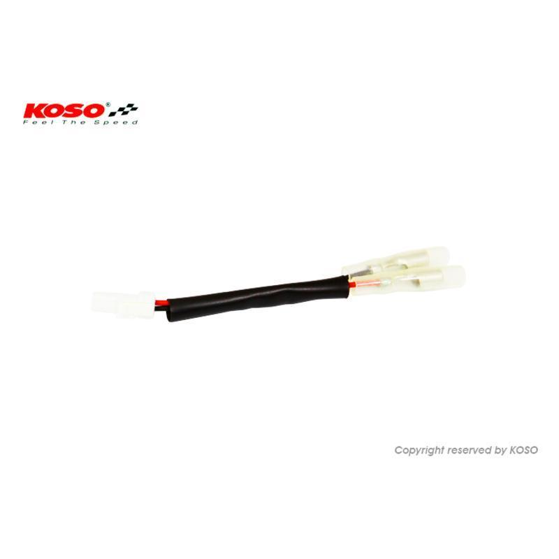 KOSO BO019022-3 : Cable adaptador plug & play KOSO para intermitentes Suzuki