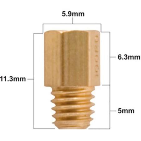 PROX 47.510 : Chiclé de alta Prox 510 para Mikuni 4/042 SERIES