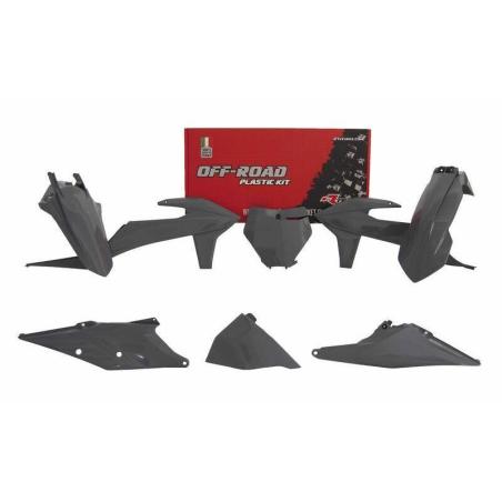 RACETECH R-KITKTM-GR0-599 : RACETECH Plastic Kit Grey KTM SX