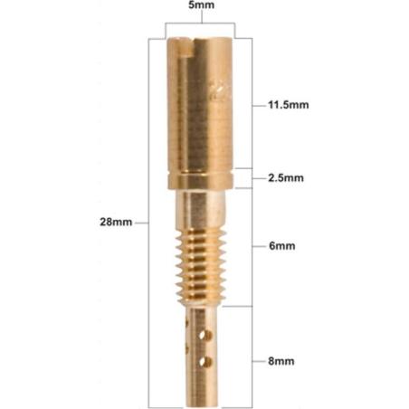 PROX 49.027.5 : Chiclé de baja Prox 27.5 para Mikuni N224.103 SERIES