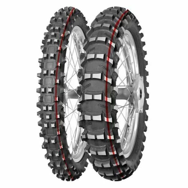 MITAS 226633 : Neumático MITAS TERRA FORCE-MX SAND 100/90-19 NHS 57M TT SAND 2 RED