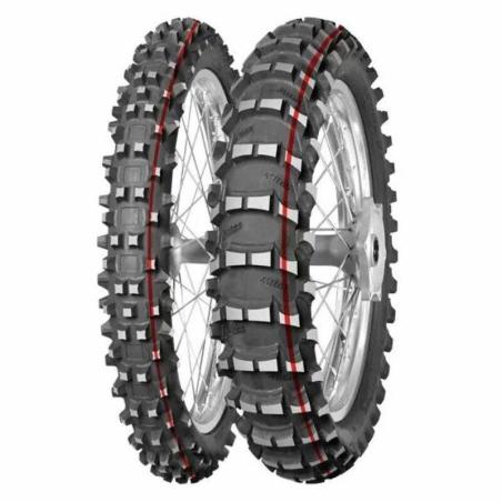 MITAS 226633 : Neumático MITAS TERRA FORCE-MX SAND 100/90-19 NHS 57M TT SAND 2 RED