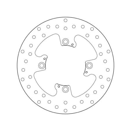 BREMBO 68B407N6 : Disco de freno BREMBO Serie Oro redondo fijo