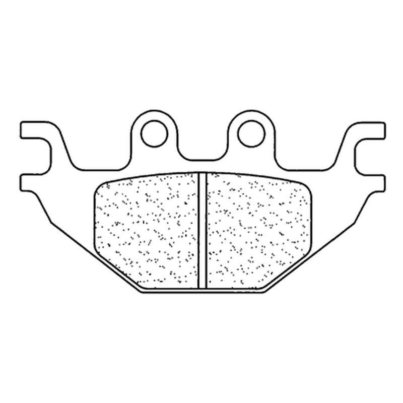 CL BRAKES 1147X59 : Juego de pastillas sinterizadas CL BRAKES (1147X59)