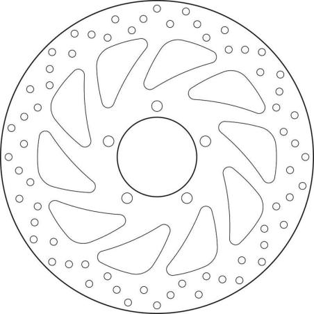 BREMBO 68B407L3 : Disco de freno BREMBO Serie Oro redondo fijo