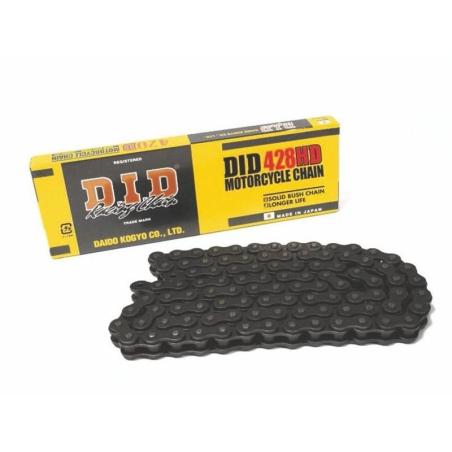 D.I.D 4525516348102 : Cadena DID 428HD con 090 eslabones negro