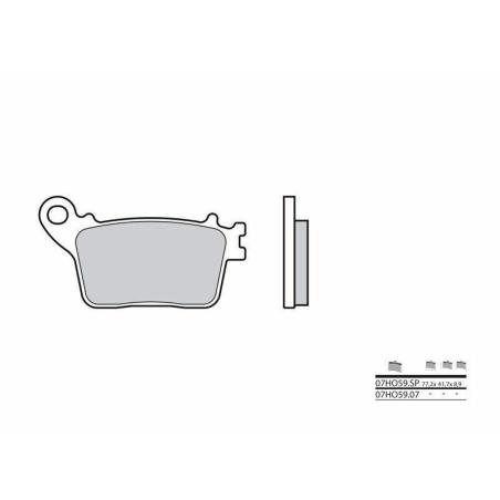 BREMBO 07HO59SP : Pastillas de freno sinterizadas Brembo 07HO59SP