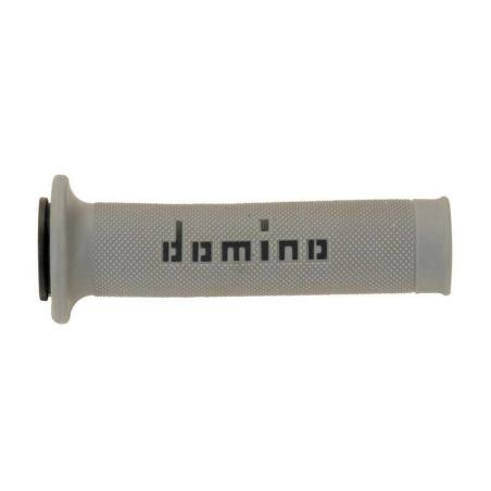 DOMINO A01041C4052B7-0 : Puños racing DOMINO 126mm gris/negro A01041C4052