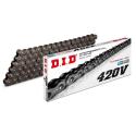 D.I.D 4525516201261 : Cadena DID 420V con 122 eslabones negro