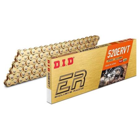 D.I.D 4525516358330 : Cadena DID 520ERVT con 136 eslabones oro