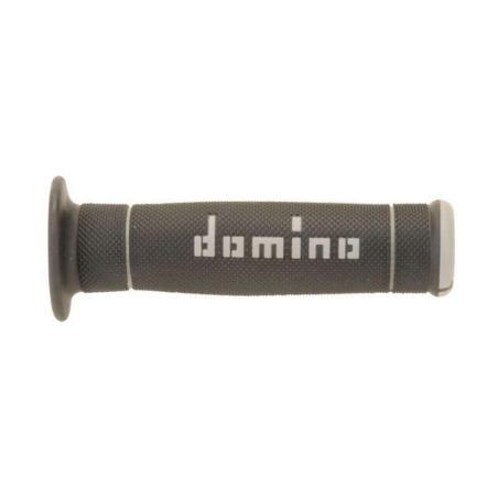 DOMINO A24041C5240A7-0 : Puños de trial DOMINO negro/gris A24041C5240A7-0