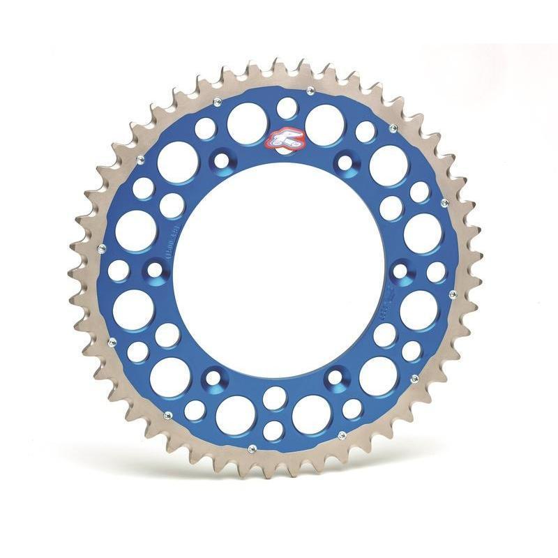 RENTHAL 1500-520-50GPBU : Corona aluminio doble compuesto RENTHAL ultra ligera 520
