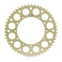 RENTHAL 112U-520-49GEHA : Corona RENTHAL aluminio ultraligera autolimpiable 112U - Paso 520 - Hard Anodized Limited Edition