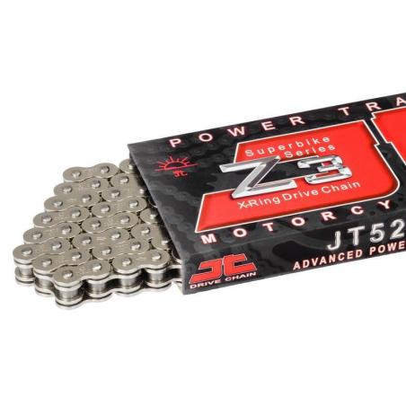 JT DRIVE CHAIN JTC525Z3-116RL : JT DRIVE CHAIN 525Z3 X-Ring Drive Chain 525