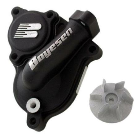 BOYESEN WPK-17B : Tapa bomba de agua + hélice BOYESEN Supercooler negro