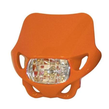 BIHR YM-3243-ORANGE : Careta con faro BIHR Enduro 12V/35W