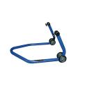 BIKE LIFT  : Caballete trasero universal BIKE LIFT azul con soportes de goma en L""