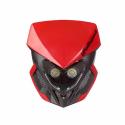 POLISPORT 8668800005 : Careta POLISPORT Lookos Evo rojo/negro
