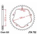 JT SPROCKETS JTR752.42 : Corona JT SPROCKETS aluminio 752 - Paso 525