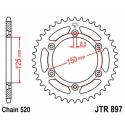 JT SPROCKETS JTR897.47 : Corona JT SPROCKETS acero estándar 897 - Paso 520