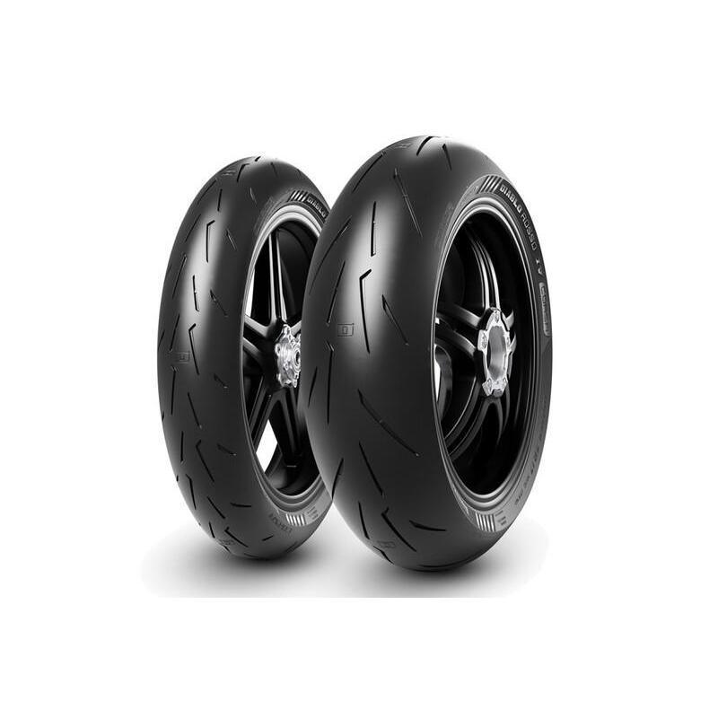 PIRELLI 3978100 : Neumático PIRELLI DIABLO ROSSO IV CORSA 190/55 ZR 17 M/C (75W) TL