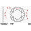 AFAM 16206SLK+49 : Corona AFAM acero autolimpiable 16206 - Paso 520