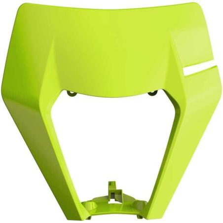 POLISPORT 8668600004 : Careta POLISPORT amarillo fluo KTM EXC/EXC-F